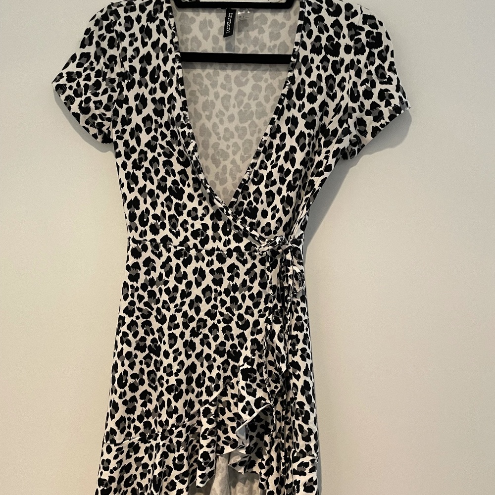 Cocktail wrap dress